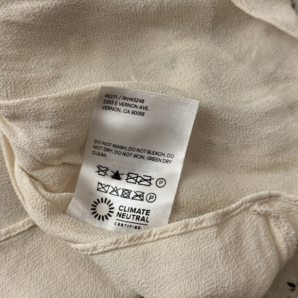 Reformation Avni Floral Tiered Mini Sundress‎ in Adagio Size Medium Women's Sexy - Picture 10 of 12